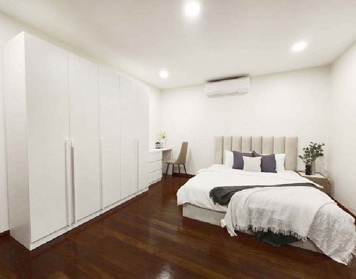 รูป ให้เช่าบ้านเดี่ยว 3 ชั้น บ้านหลังใหญ่ เฟอร์นิเจอร์และเครื่องใช้ไฟฟ้าครบ / ทำเลรัชดา ห้วยขวาง / ซอยรัชดานิเวศน์  - รูปที่ 13/19