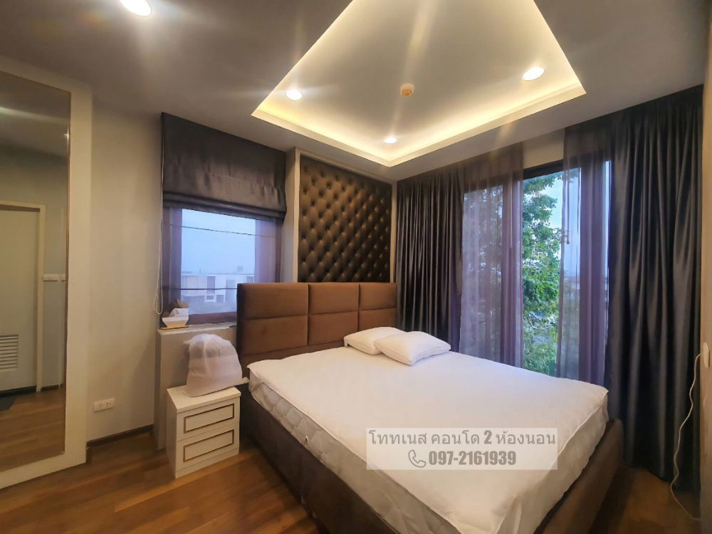 รูป ให้เช่า โททเนส Totnes คอนโด เกษตร-นวมินทร์ 2 ห้องนอน พร้อมอยู่ 📞097-2161939 - รูปที่ 2/9