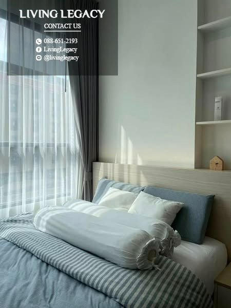 รูป SQRXQ8 ให้เช่าคอนโด KnightsBridge Collage Ramkhamhaeng 26.4 ตร.ม. ชั้น 3 line id : @livinglegacy - รูปที่ 4/8