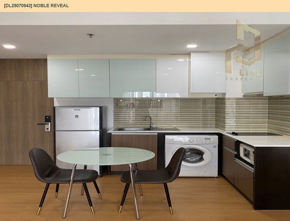 picture DL25070943 Condo for rent, Noble Reveal near BTS Ekkamai, ready to move in, call urgently 0656133286 LineID @534wlwof - 6/9