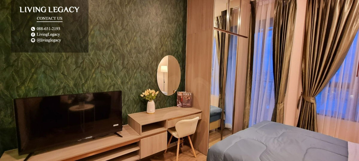 รูป SH4J1S ให้เช่าคอนโด KnightsBridge Collage Ramkhamhaeng 23.4 ตร.ม. ชั้น 24 line id : @livinglegacy - รูปที่ 8/9