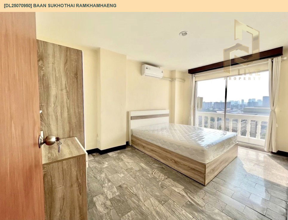 picture DL25070950 Condo for rent, Baan Sukhothai Ramkhamhaeng near -, ready to move in, call urgently 0656133286 LineID @534wlwof - 5/9