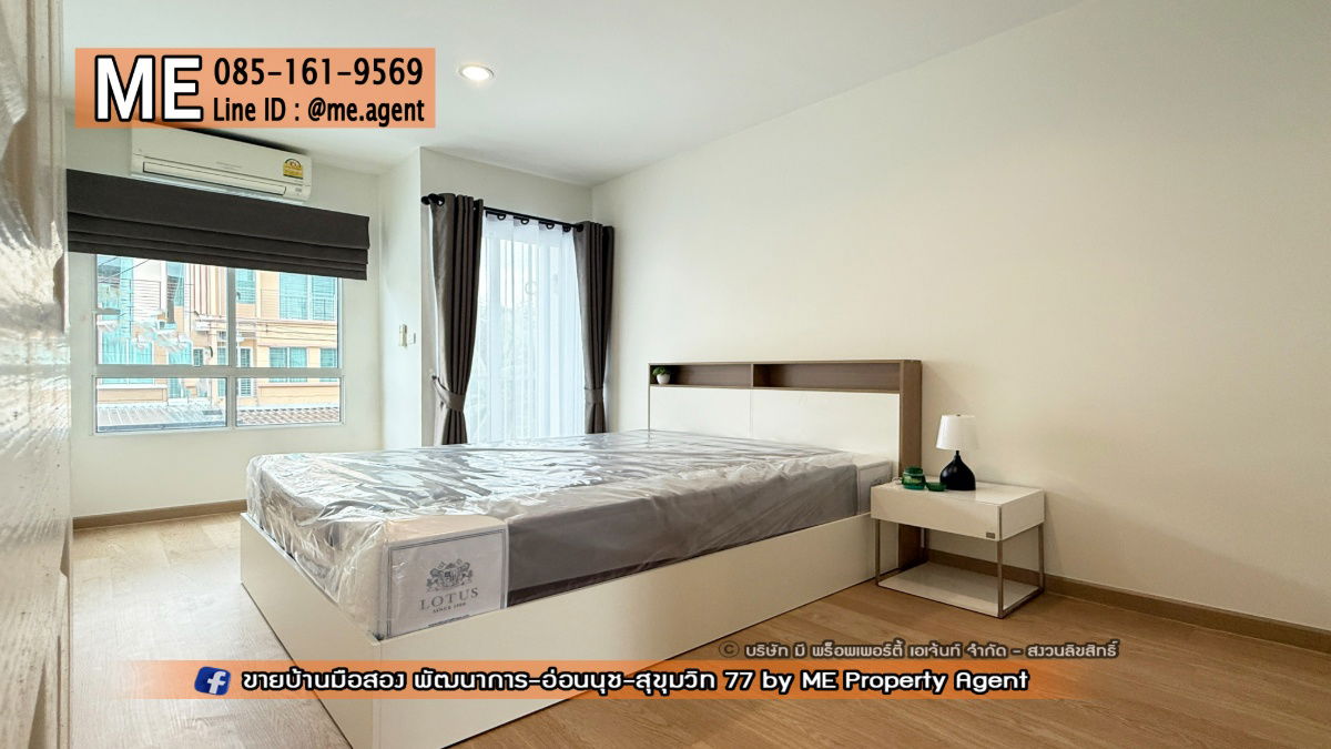 picture For Rent Newly Renovated House, 3-Storey townhouse, Villette City Pattanakarn 38, new furniture throughout the house (RTC26-24) - 14/27