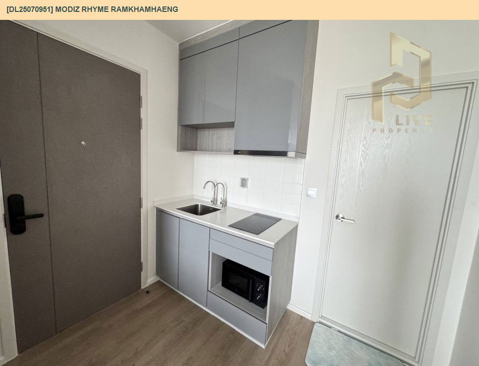 picture DL25070951 Condo for rent, Modiz Rhyme Ramkhamhaeng near MRT รามคำแหง, ready to move in, call urgently 0656133286 LineID @534wlwof - 3/11