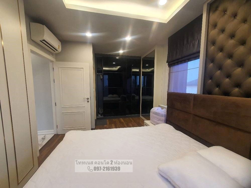 รูป ให้เช่า โททเนส Totnes คอนโด เกษตร-นวมินทร์ 2 ห้องนอน พร้อมอยู่ 📞097-2161939 - รูปที่ 9/9