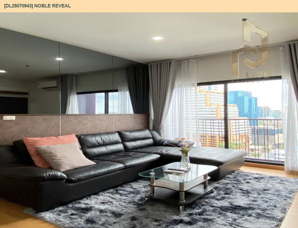 picture DL25070943 Condo for rent, Noble Reveal near BTS Ekkamai, ready to move in, call urgently 0656133286 LineID @534wlwof - 2/9