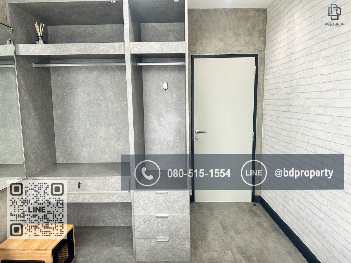 picture Bestdeal FOR RENT CONDO. “Ideo Mobi Rama 9”2bedroom Duplex 62sqm. Rental 30,000 THB /month  Near Phraram Kao 9 MRT Station 80 meters. - 7/17