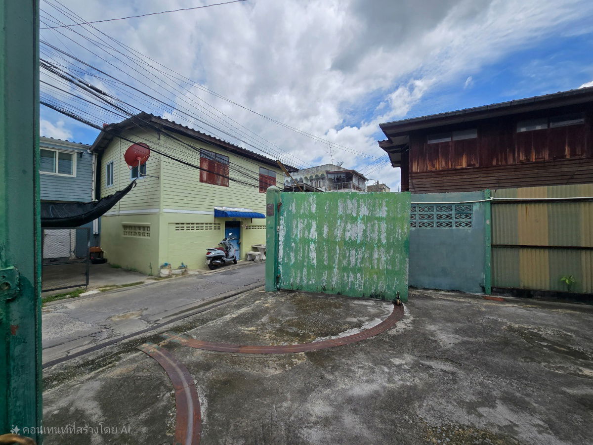 picture Land for Sale: 5 Plots (Total 436.6 sq.wah) with Buildings and Houses, Soi Charoen Nakhon 48 - 2/16