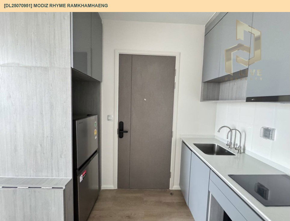 picture DL25070951 Condo for rent, Modiz Rhyme Ramkhamhaeng near MRT รามคำแหง, ready to move in, call urgently 0656133286 LineID @534wlwof - 4/11