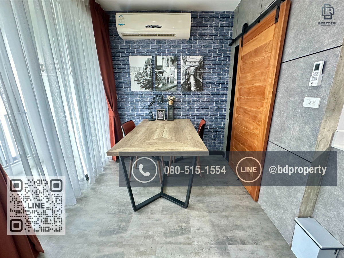 picture Bestdeal FOR RENT CONDO. “Ideo Mobi Rama 9”2bedroom Duplex 62sqm. Rental 30,000 THB /month  Near Phraram Kao 9 MRT Station 80 meters. - 4/17