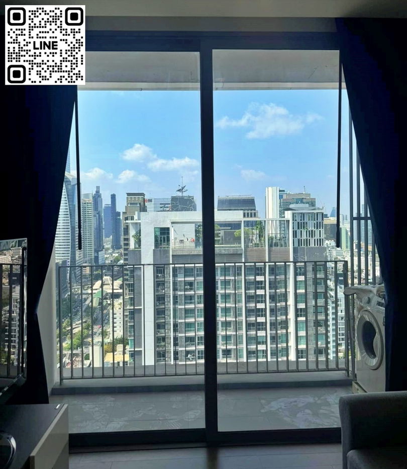 picture 📲@556ryccg 🏙️1 Bedroom 39 sqm Floor 28 Nara 9 Sathorn, Naradhiwas road Fully furnished BTS Chong Nonsi - 9/12