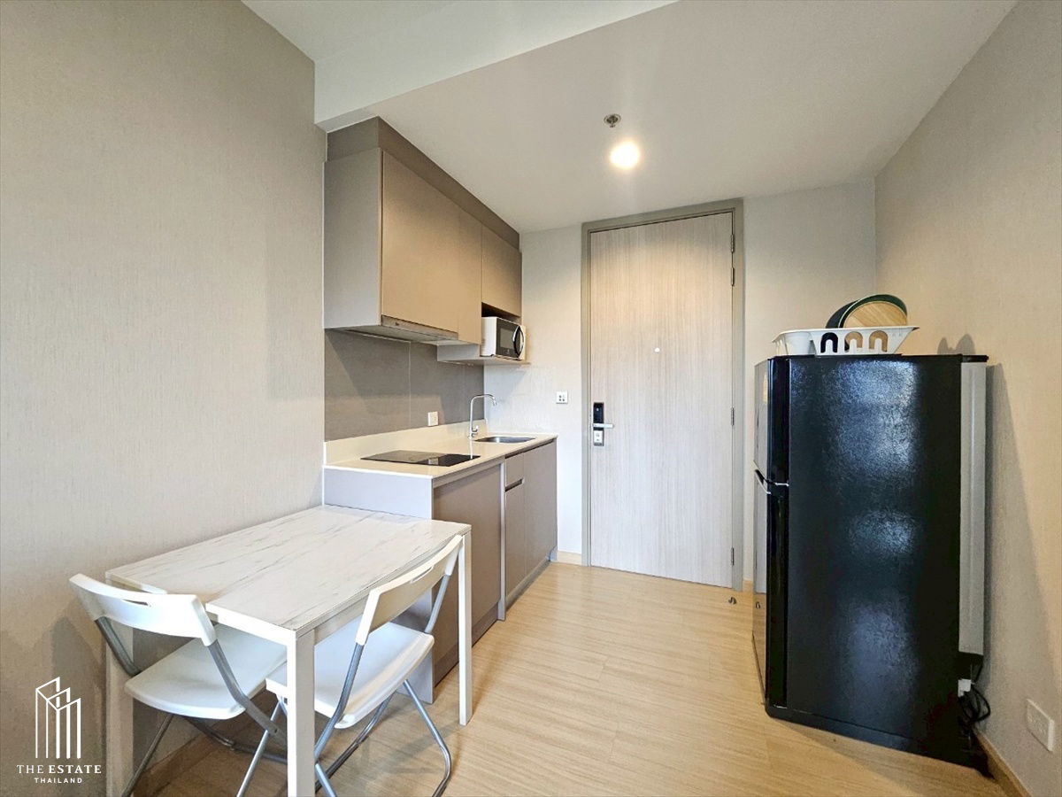 picture Whizdom Connect for rent, garden views and green spaces, near BTS Punnawithi, 27.05 sq.m., 1 bedroom @ 16,000 baht - 6/7