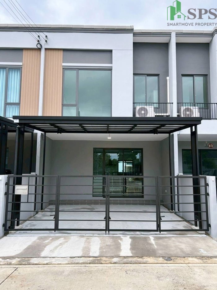 picture Townhouse for rent Pleno Sukhumvit Bangna 2 new house fully furnished ( SPSEVE1108 ) - 1/14