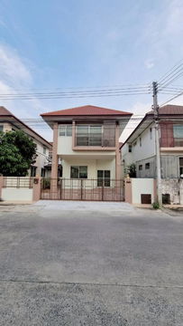 บ้านแฝดให้เช่า สไตส์บ้านเดี่ยว เฟอร์ครบ ลำลูกกาคลองสี่ ลาดสวาย หมู่บ้านบุณฑริกนิวสไตส์