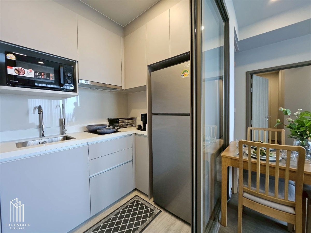 picture For rent Whizdom The Forestias has a natural view of a 30-rai forest garden. The room layout is wide-fronted, comfortable and perfect @40,000 Baht - 15/16