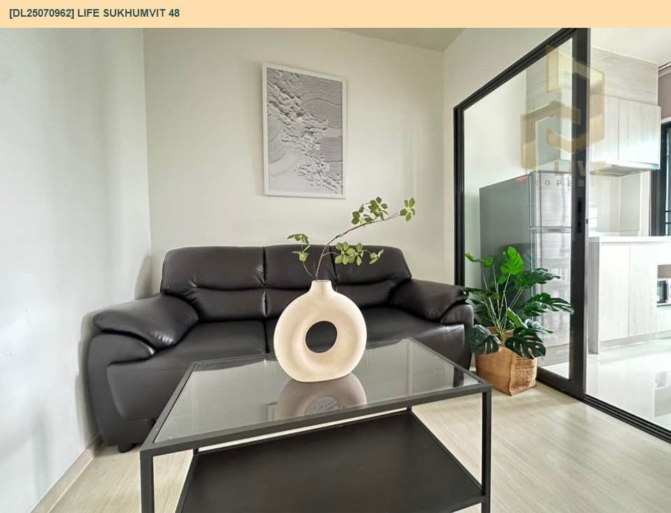 picture DL25070962 Condo for rent, Life Sukhumvit 48 near BTS Phra Khanong, ready to move in, call urgently 0656133286 LineID @534wlwof - 2/12