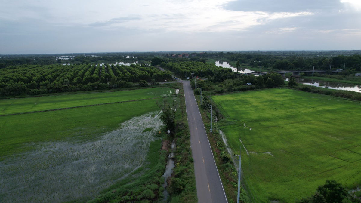 รูป ลดราคา ขายที่ดินติดแม่น้ำนครนายก เนื้อที่ 5 ไร่ 1 งาน ถมสูง ที่สวย ขายถูก  - รูปที่ 25/26