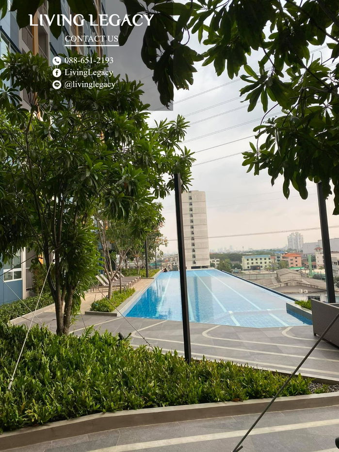 picture SIGU6H Condo For Rent Lumpini Ville Phatanakan - Srinakarin 34.5 Sq.M. Floor 14 line id : @livinglegacy - 9/19