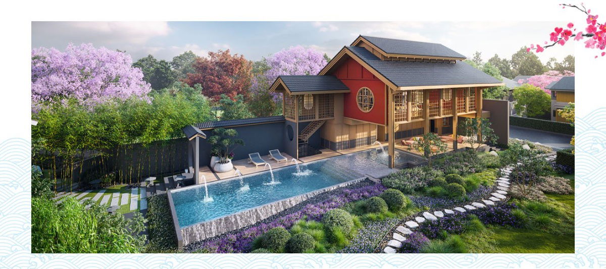 รูป บ้านแฝด  สไตล์ญี่ปุ่น โซนใหม่ เริ่มต้น 5.39  ทำเลดีที่สุด! ติดถนนใหญ่! ใกล้ทางด่วน!  โครงการอณาสิริ ติวานนท์-ศรีสมาน By SANSIRI - รูปที่ 2/6