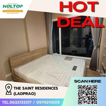 #Z1677 Condo for rent: The Saint Residences (Ladprao)