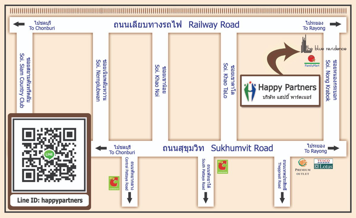 รูป คอนโดให้เช่า พัทยากลาง ใกล้บิ๊กซีเอ็กตร้า 3 ห้องนอน - รูปที่ 2/7