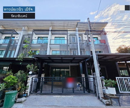 ให้เช่าทาวน์โฮม 3ชั้น ใกล้รถไฟฟ้า