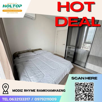#R5399  Condo for rent   Modiz Rhyme Ramkhamhaeng