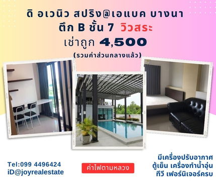 The Avenue Spring for rent the best price.