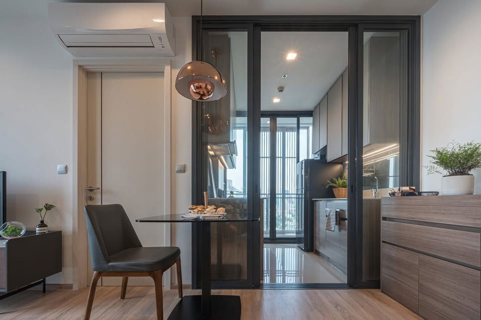 picture Code: KJ7957  for rent THE LINE Phahon - Pradipat // Line ID: @kjcondo (with @) // - 6/16