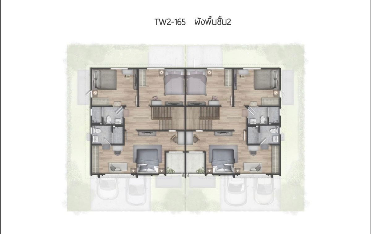 picture Two-story semi-detached house for sale in Britannia Mega Town Bangna. Beautiful, cheap, good location,. Interested? Add me on Line @841qqlnr - 18/18