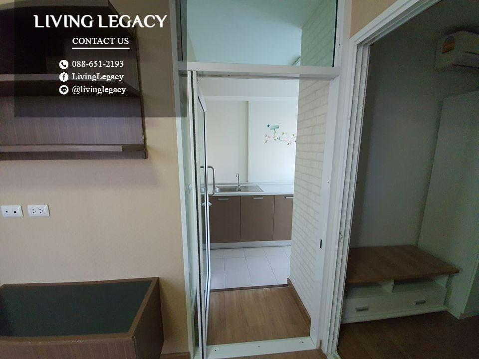 รูป SFDC0S ให้เช่าคอนโด Bliz Condominium Rama 9 - Hua Mak 29.84 ตร.ม. ชั้น 7 ตึก C line id : @livinglegacy - รูปที่ 7/10