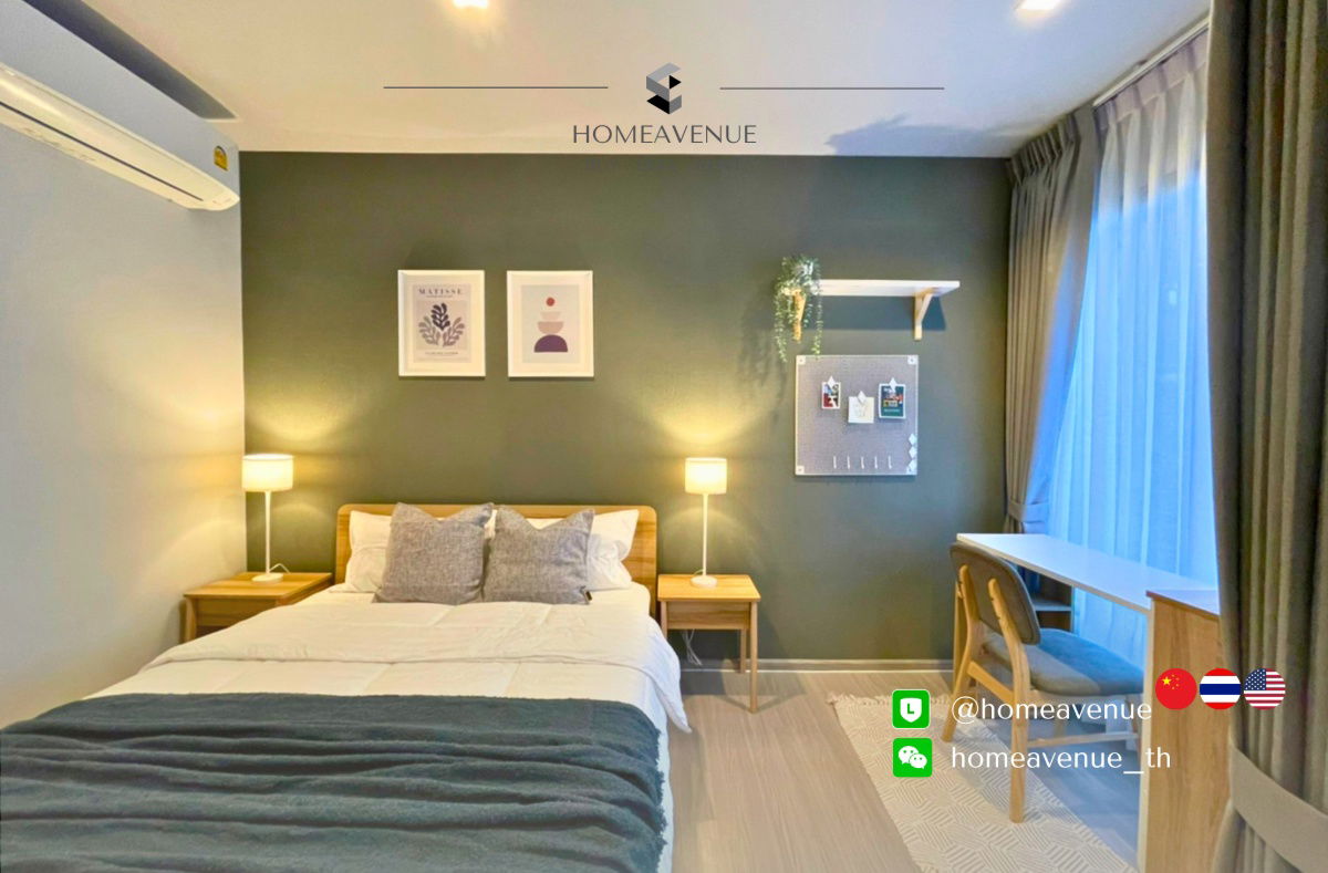 picture Life Asoke-Rama 9 ✨ Renovated unit, ready to move in 🚇 Next to MRT Rama 9 | Line: @homeavenue 💥HA-4174 - 5/10