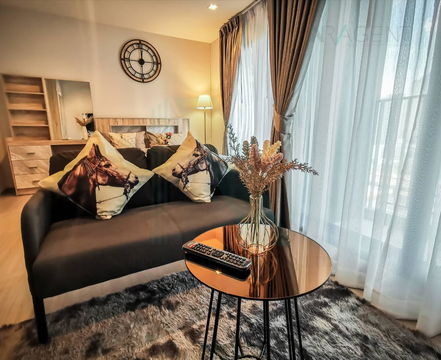 🎉 For rent Life Asoke - Rama 9 STUDIO 16th floor Building B near MRT Rama 9.