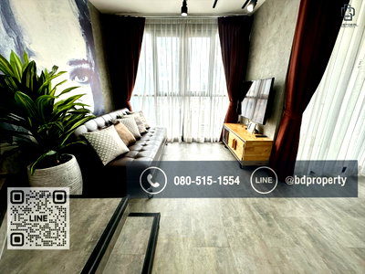 ขายคอนโด : Bestdeal ขายด่วน  Duplex 2 Bedroom  ห้องสวย เครื่องใช้ไฟฟ้าครบ ขายเพียง 9.9 ล้านเท่านั้น "Ideo Mobi rama9" ใกล้MRTและเซ็นทรัลพระราม 9 เพียง 80 ม.