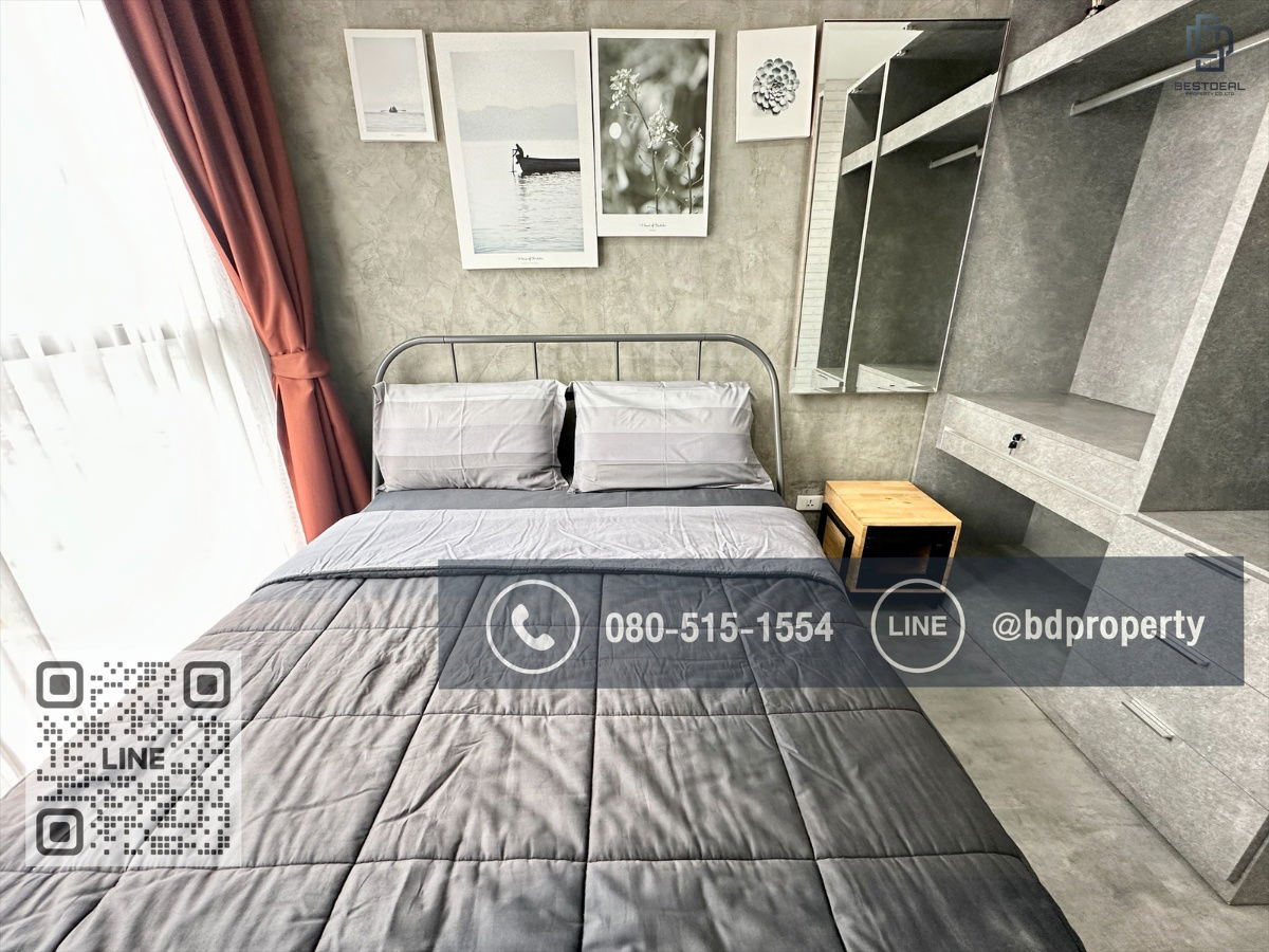 picture Bestdeal FOR RENT CONDO. “Ideo Mobi Rama 9”2bedroom Duplex 62sqm. Rental 30,000 THB /month  Near Phraram Kao 9 MRT Station 80 meters. - 6/17