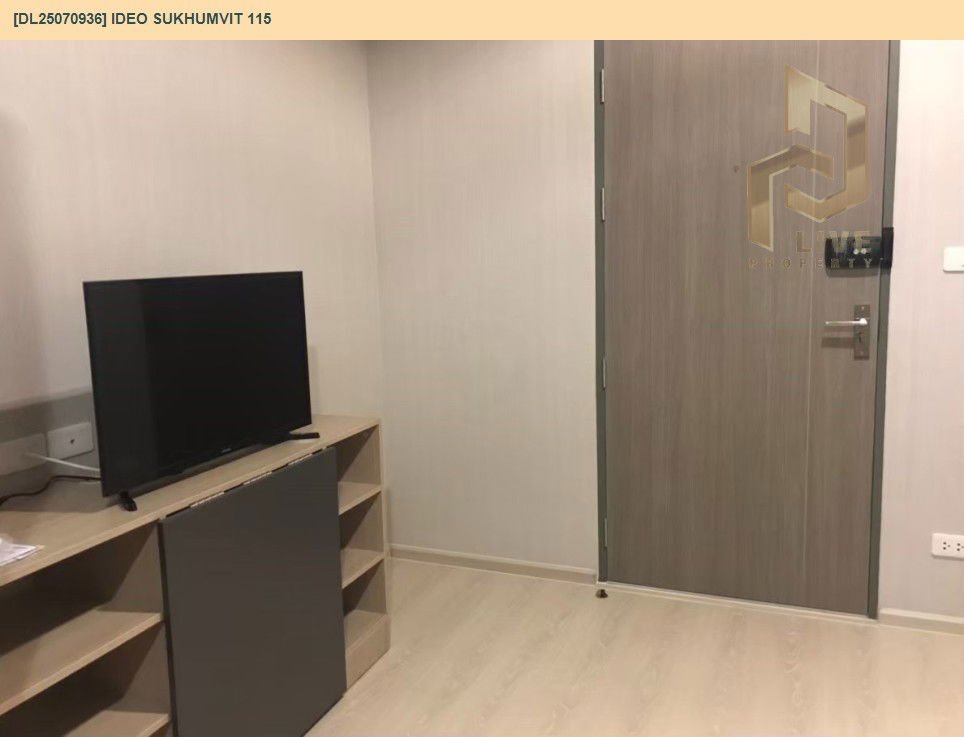 picture DL25070936 Condo for rent, IDEO Sukhumvit 115  near BTS Pu Chao, ready to move in, call urgently 0656133286 LineID @534wlwof - 12/12
