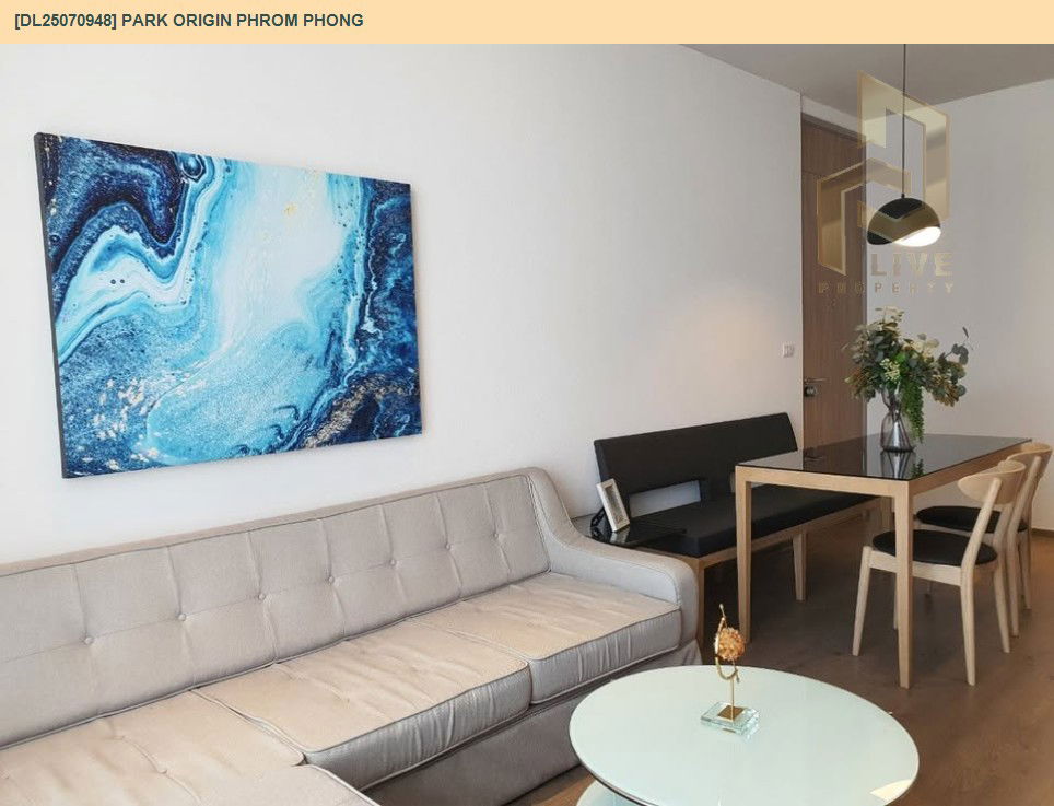 รูป MDL25070948 ให้เช่าคอนโด พาร์ค ออริจิ้น พร้อมพงษ์ (PARK ORIGIN PHROM PHONG) ใกล้ BTS พร้อมพงษ์ พร้อมเข้าอยู่ โทรด่วน 0638692663 LineID @534wlwof - รูปที่ 4/10