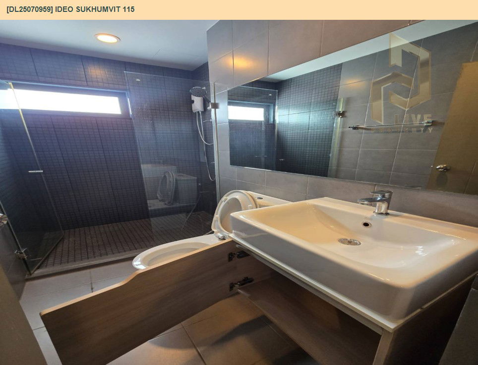 รูป DL25070959 ให้เช่าคอนโด ไอดีโอ สุขุมวิท 115 (IDEO Sukhumvit 115 ) ใกล้ BTS ปู่เจ้า พร้อมเข้าอยู่ โทรด่วน 0638692663 LineID @655ebbvc - รูปที่ 11/11
