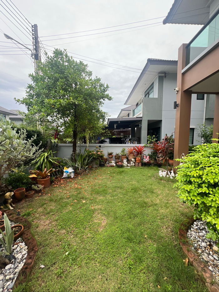 รูป ให้เช่าบ้านสวย 2 ชั้น พร้อมอยู่ บ้านฉาง ระยอง 2 นอน 3 น้ำ 18,000 บาท/เดือน เดินทางสะดวก ใกล้อู่ตะเภา-มาบตาพุด - รูปที่ 8/9
