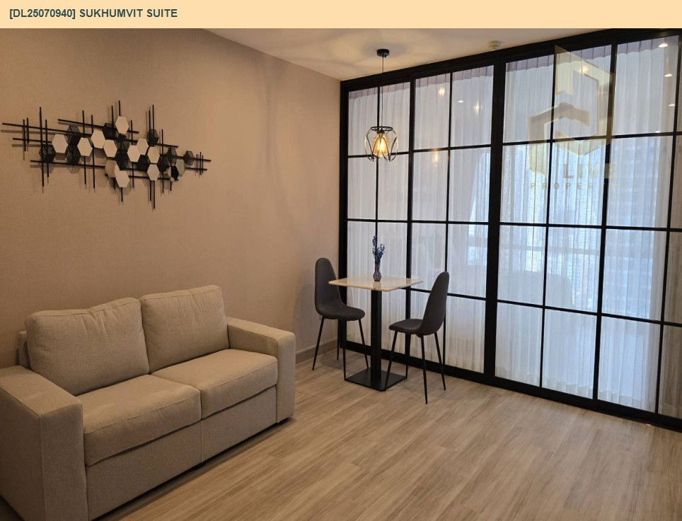 รูป MDL25070940 ให้เช่าคอนโด สุขุมวิท สวีท (Sukhumvit Suite) ใกล้ BTS นานา พร้อมเข้าอยู่ โทรด่วน 0638692663 LineID @534wlwof - รูปที่ 5/13