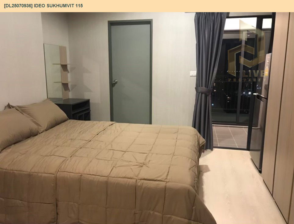 picture DL25070936 Condo for rent, IDEO Sukhumvit 115  near BTS Pu Chao, ready to move in, call urgently 0656133286 LineID @534wlwof - 5/12
