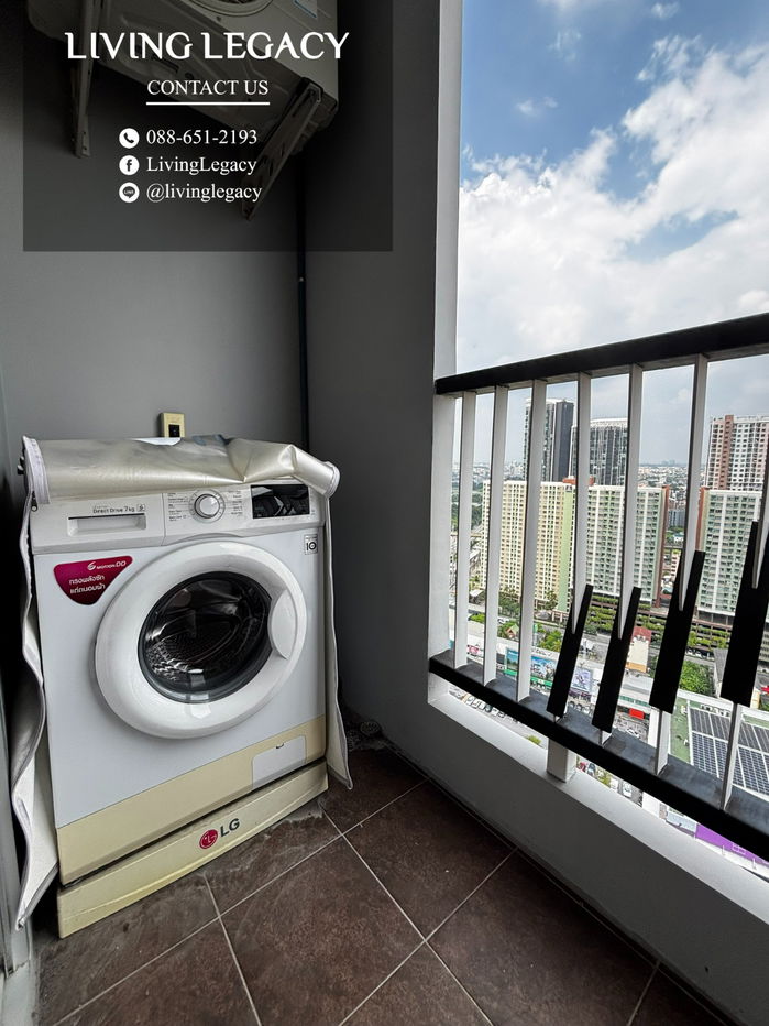 รูป SH4AE2 ให้เช่าคอนโด Asakan Place Srinakarindra 29 ตร.ม. ชั้น 30 line id : @livinglegacy - รูปที่ 14/18