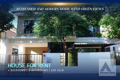 🔼🔽 AccomA 📩 Refreshed and modern home with green views (AA40652)