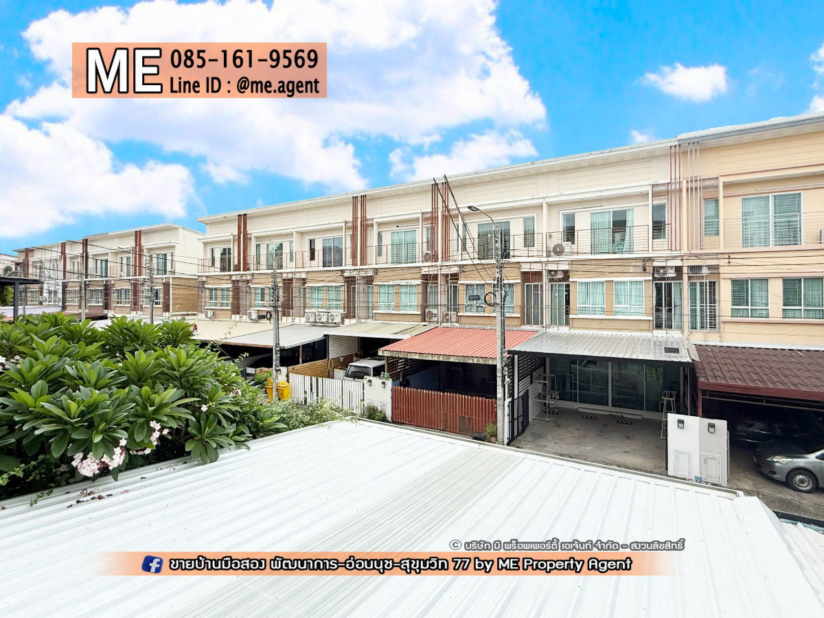 picture For Rent Newly Renovated House, 3-Storey townhouse, Villette City Pattanakarn 38, new furniture throughout the house (RTC26-24) - 22/27