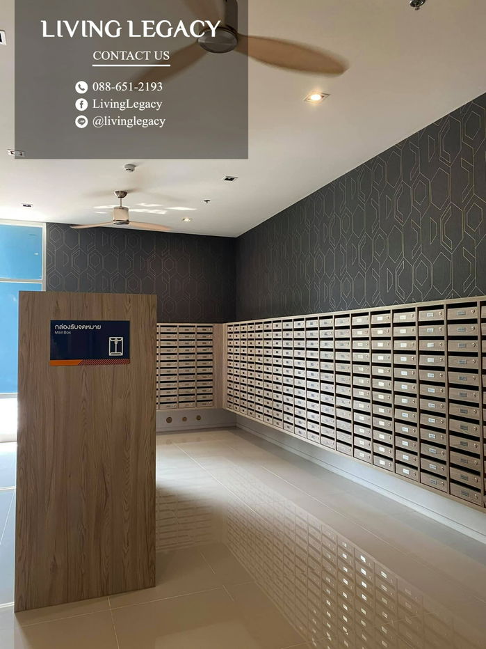 picture SIGU6H Condo For Rent Lumpini Ville Phatanakan - Srinakarin 34.5 Sq.M. Floor 14 line id : @livinglegacy - 8/19
