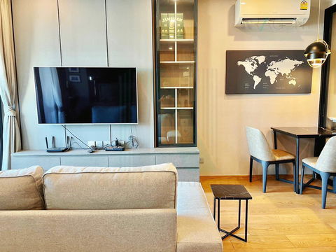 For rent condo Q CHIDLOM - PHETCHABURI Building 1, Floor 22,1 bed room, Room size 47.00 sqm