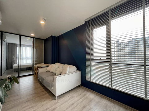 📌 For Rent Condo KNIGHTSBRIDGE COLLAGE SUKHUMVIT 107 Building 1, Floor 19,1 bed room, Room size 34.00 sqm