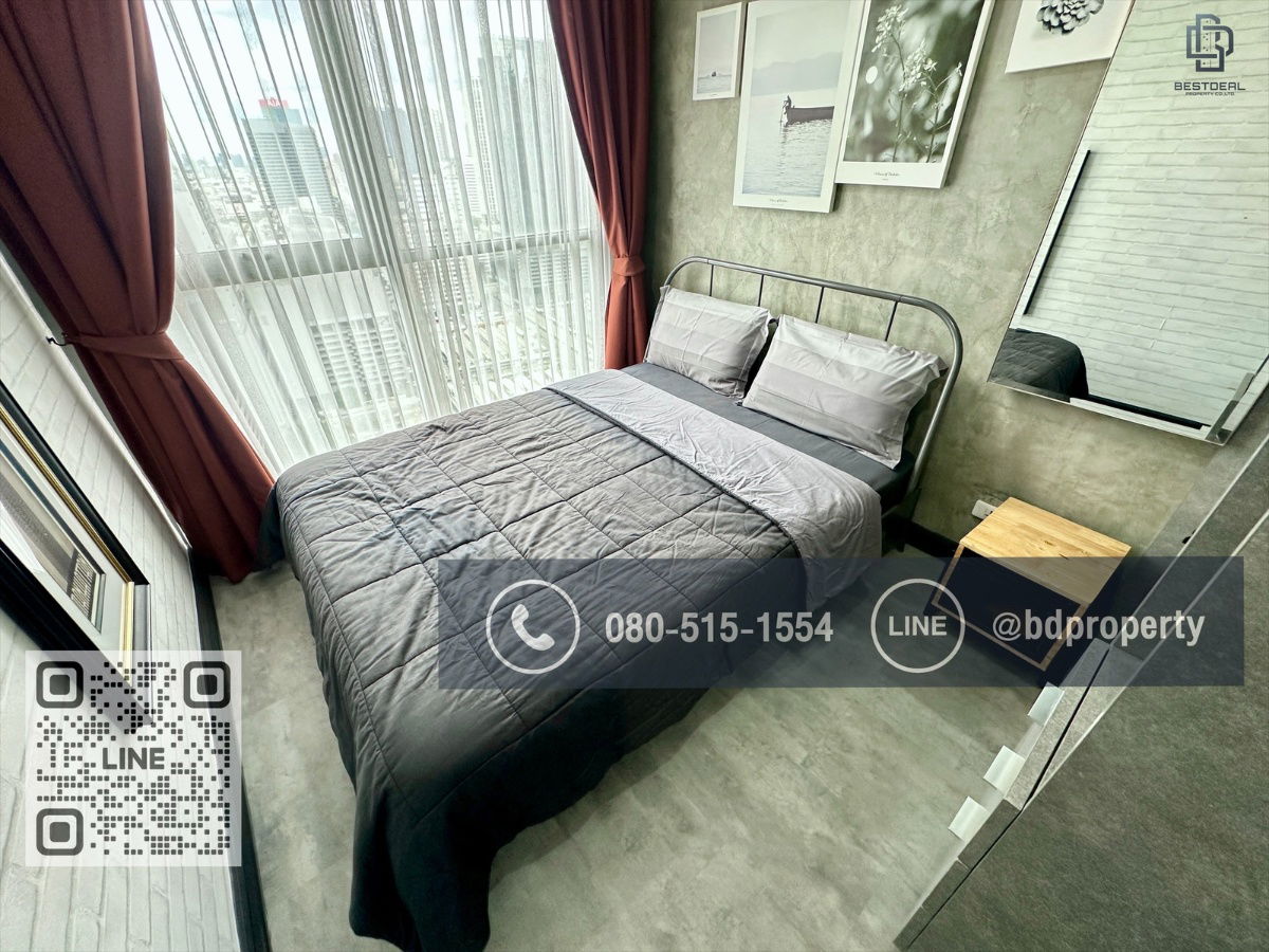 picture Bestdeal FOR RENT CONDO. “Ideo Mobi Rama 9”2bedroom Duplex 62sqm. Rental 30,000 THB /month  Near Phraram Kao 9 MRT Station 80 meters. - 5/17
