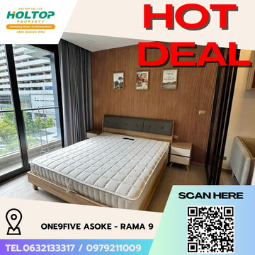 #R5401   ให้เช่าคอนโด  One9Five Asoke - Rama 9