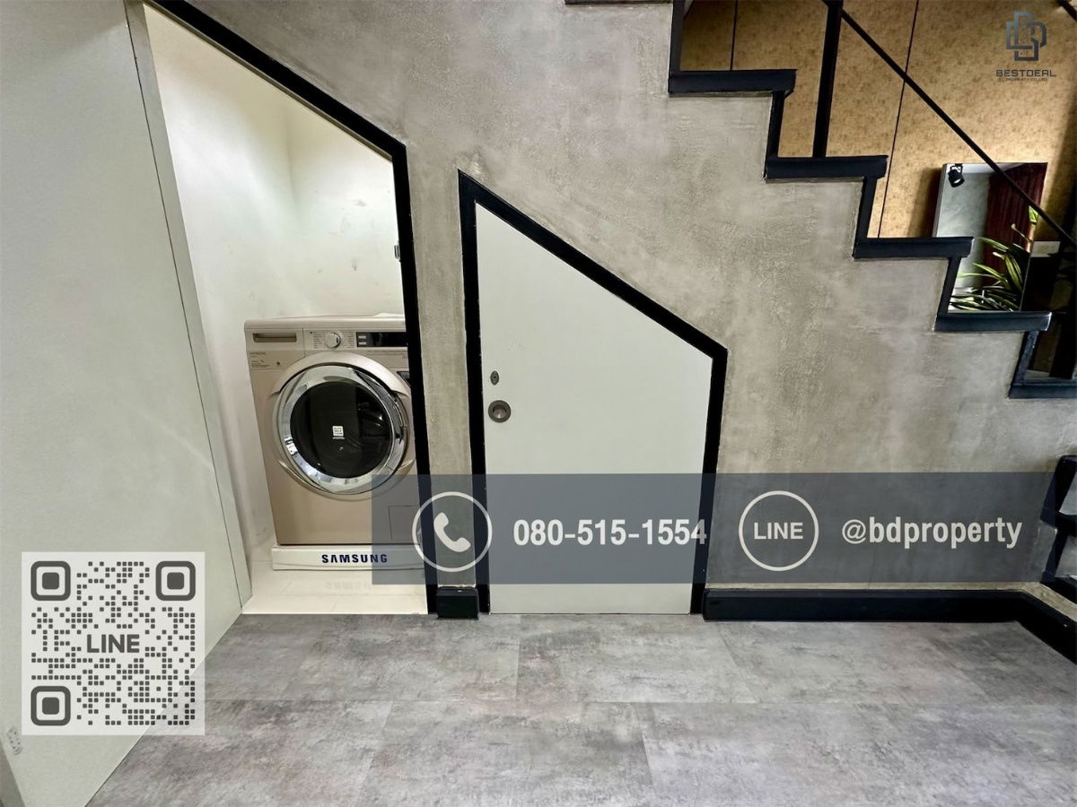 picture Bestdeal FOR RENT CONDO. “Ideo Mobi Rama 9”2bedroom Duplex 62sqm. Rental 30,000 THB /month  Near Phraram Kao 9 MRT Station 80 meters. - 14/17